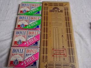 lot 513 image: Cribbage and Cards