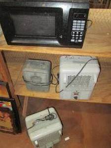 lot 226 image: Countertop Microwave and milk house...