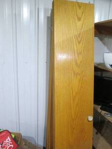 lot 233 image: 4pc hollow core bi-fold door units...