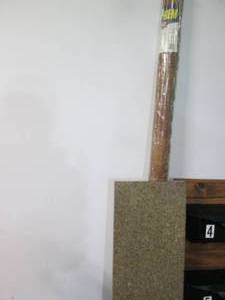 lot 257 image: 39x12x1 dark neutral tone granite s...