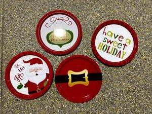 lot 59 image: Christmas Tin Tray Set