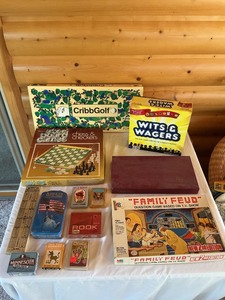 lot 88 image: Board and Card Games Including Family Feud and CribbGolf