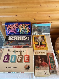 lot 97 image: Vintage Board Games and Puzzles