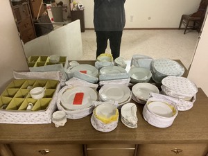 lot 153 image: China Dinnerware Set with Accessories