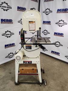 lot 2 image: JET JWBS-14OS 34 HP Woodworking Bandsaw with Open Stand