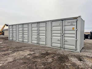 40' High Cube Four Multi doors Container