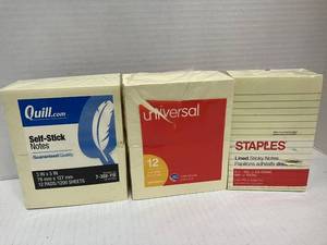 lot 37 image: Large Sticky Notes