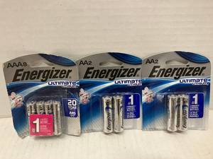 lot 19 image: Energizer Ultimate Lithium Batteries