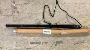 lot 28 image: KMC 12 Outlet Heavy Duty Metal Surge Protector Power Strip-Works(Dented)