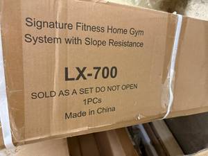 lot 42 image: Signature Fitness Home Gym Lx 700