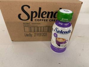 lot 266 image: 12x 8oz Bottles Splenda Coffee Creamer-Sweet Cream