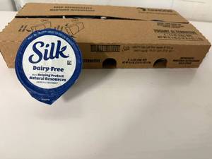 lot 261 image: G.. 16x Silk Vanilla Yogurt-Danone-Frozen