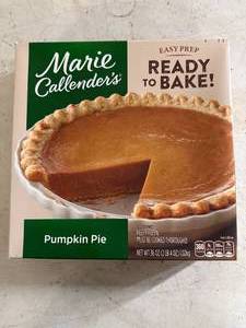 lot 79 image: 2x Marie Callenders Pumpkin Pie