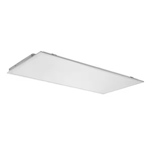 lot 22 image: 2ft x 4ft LED Backlit Troffer Light Fixture, Dimmable, White