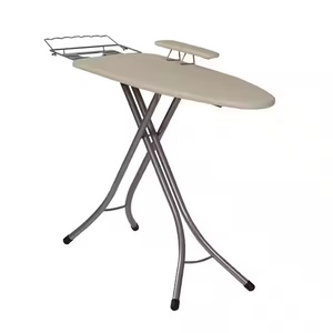 lot 24 image: Adjustable Ironing Board with Sleeve Attachment and Folding Features