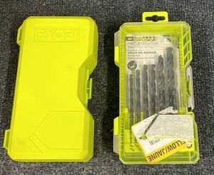 lot 51 image: Lot of 3 Ryobi Quick-Change Drill Bit Sets in Plastic Cases