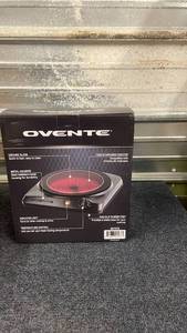 lot 99 image: Ovente Infrared Ceramic Electric Cooktop, Model BGI101B, Sealed