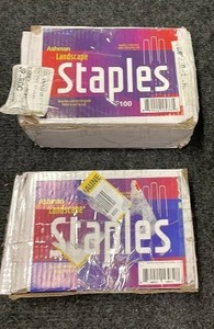 lot 153 image: Lot of 2 Boxes Ashman Landscape Staples 150 total