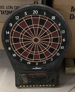 lot 159 image: Arachnid Electronic Dartboard Wall-Mount Dart Game
