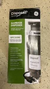 lot 186 image: GE Disposall GFC325N Garbage Disposer 13 HP with Power Cord