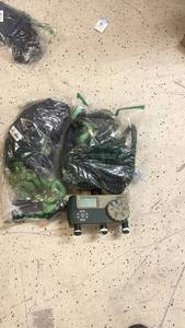 lot 200 image: Orbit Water Timer with Expandable Garden Hoses and Spray Nozzles Set