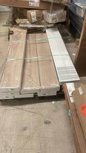 lot 205 image: Pallet of River Oaks 12mm Laminate Flooring Planks