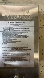 lot 208 image: Treewell MTM-PS-0300-C14-P1 Pool and Spa Transformer