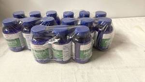 lot 224 image: Case of 15 Meijer Wellness Probiotic with Prebiotic Dietary Supplements 160 Capsules Each