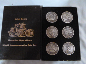 lot 42 image: John Deere 9560R Commemorative Coin Set