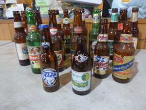 lot 64 image: Collection of Old Beer Bottles