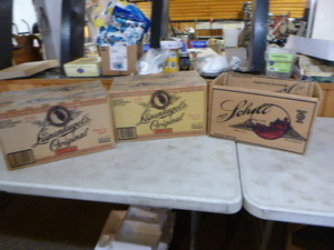 lot 73 image: Vintage Cardboard Box Cases