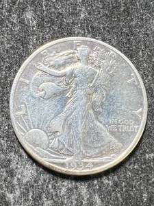 lot 31 image: 1934-D US WALKING LIBERTY HALF DOLLAR