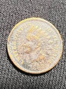 lot 40 image: 1868 US INDIAN HEAD CENT