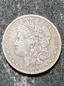 lot 54 image: 1888-O US MORGAN SILVER DOLLAR