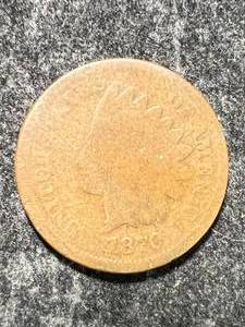 lot 56 image: 1870 US INDIAN HEAD CENT