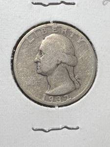 lot 60 image: 1932 US WASHINGTON QUARTER