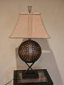 lot 17 image: Uttermost Design Modern Dcor Lamp