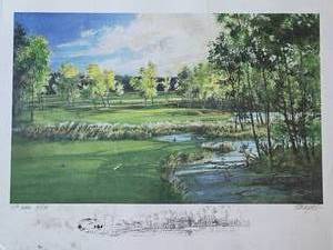 lot 351 image: 13th Green Signed & Numbered Print from Tom Lynth (Bear Path)