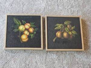 lot 352 image: Peach Dcor Still-Lifes (Pair)