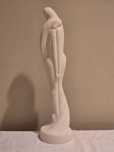 lot 186 image: Royal Haeger Modern Abstract White Sculpture  Signed Base