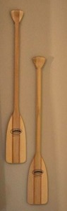 lot 308 image: Feather Brand Wood Canoe Paddle Pair - 41