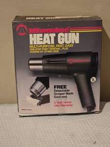 lot 299 image: Milwaukee Heat Gun w Box