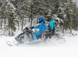 3 Nights Winter Lodge Stay, 2x Polaris Snowmobiles Rental 48H (January 18th-21st, 2026)