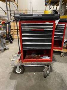 lot 11ET image: Wheeled Tool Cabinet (591216)