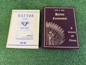 lot 6 image: Hatton ND Diamond Jubilee 1959 & Centennial 1984 Books