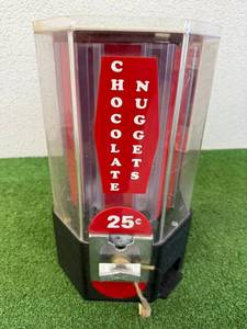 lot 70 image: Chocolate Nuggets Vending Machine