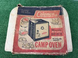 lot 74 image: Coleman Camp Oven in Box