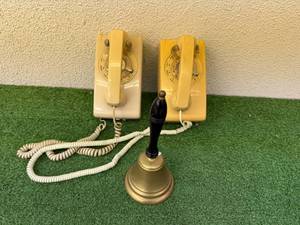lot 109 image: Wall Telephones & Bell