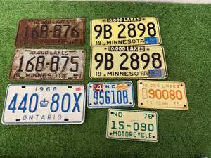 lot 114 image: License Plates