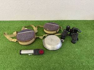 lot 147 image: Canteens, Flashlight, Mess Kit & Binoculars